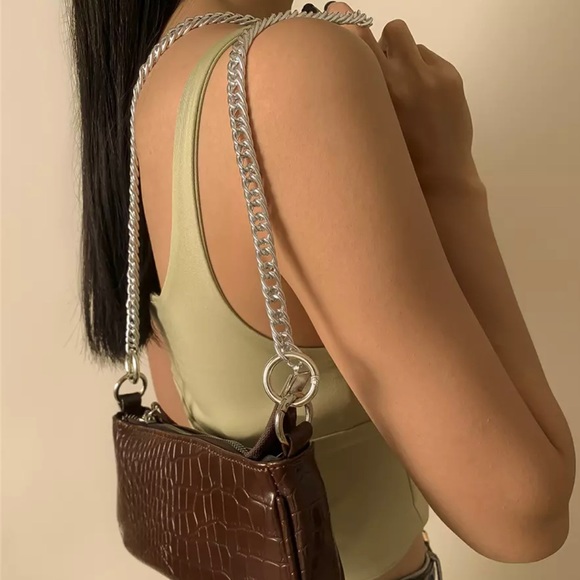 Silver Bag Chain - Picture 3 of 5